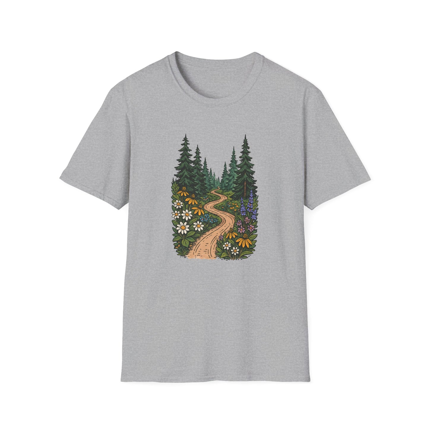 Winding Forest Path T-Shirt