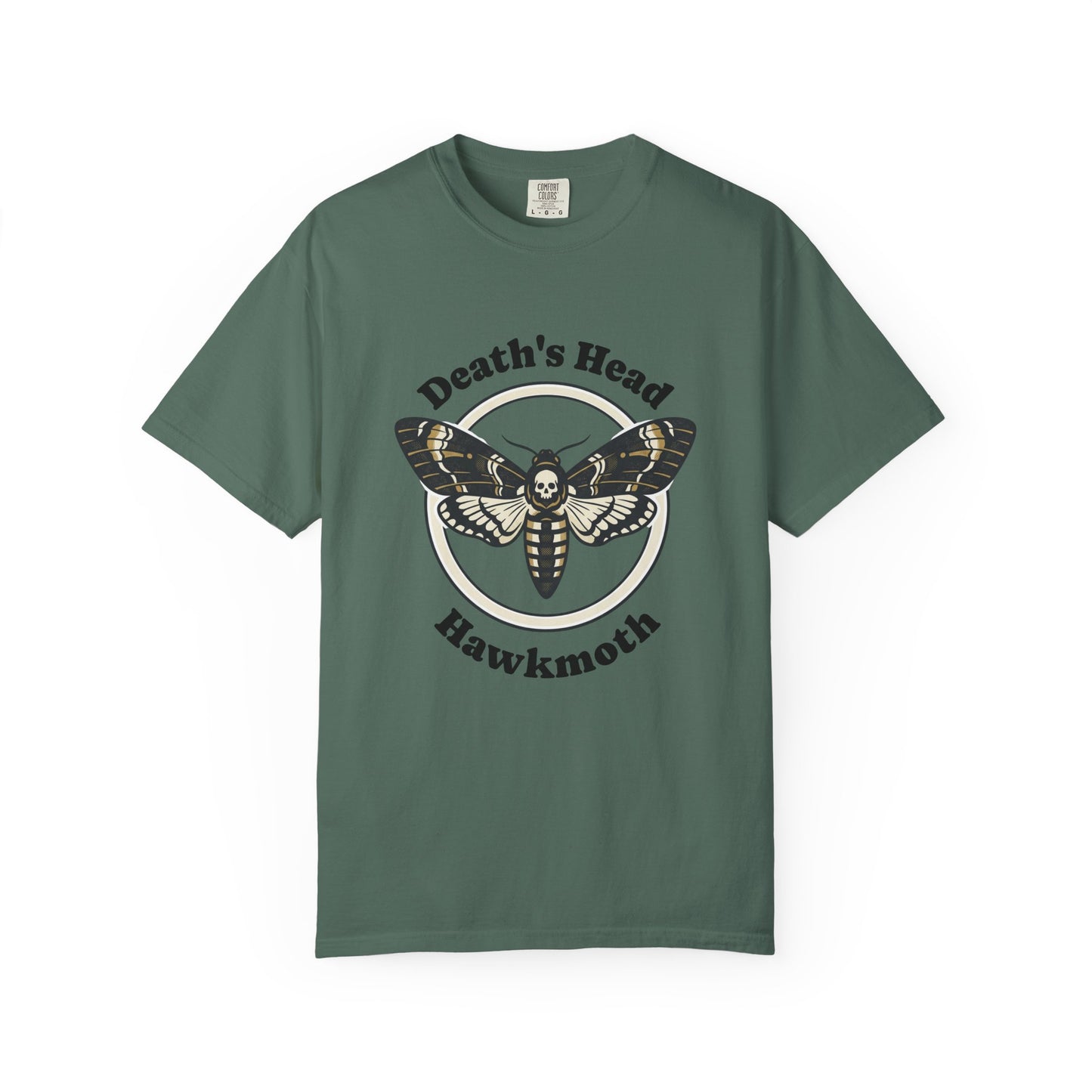 Death's Head Hawkmoth T-Shirt — Vintage Gothic Moth Graphic Tee