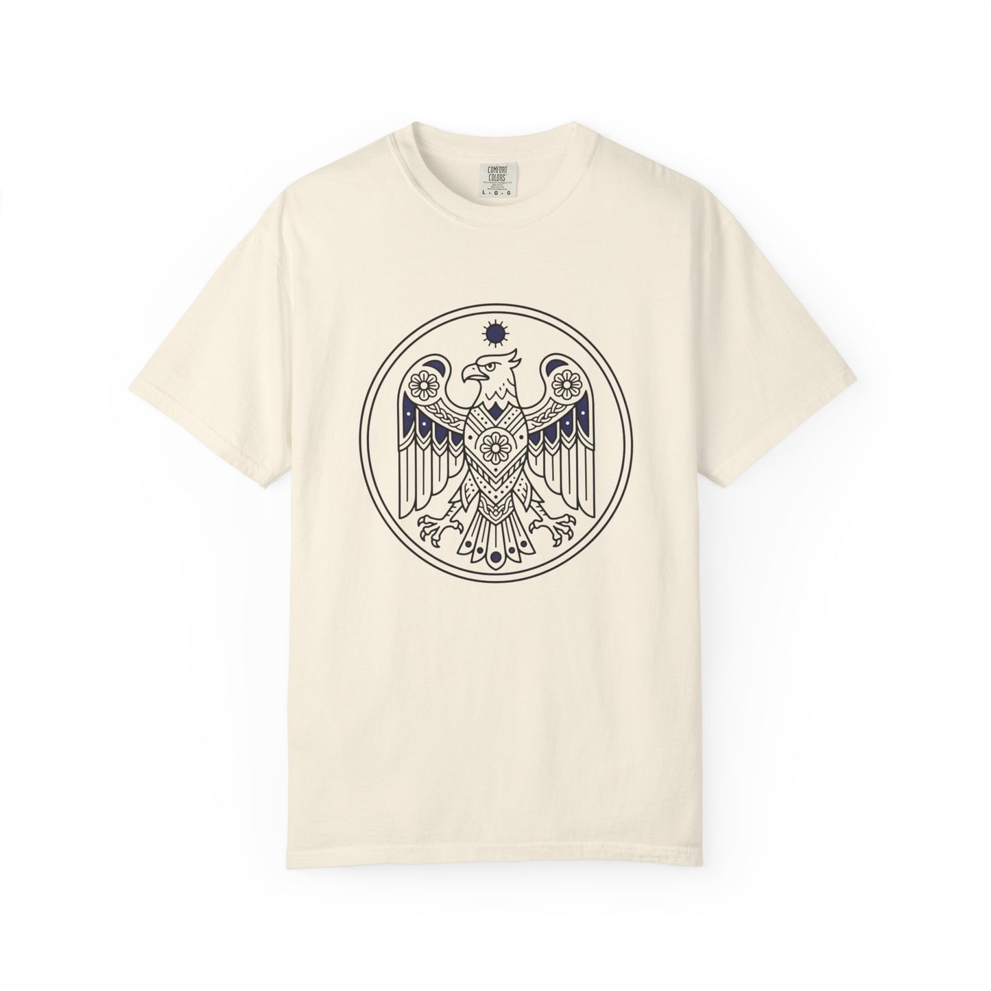 Eagle Mandala T-Shirt — Vintage Sacred Geometry Graphic Tee