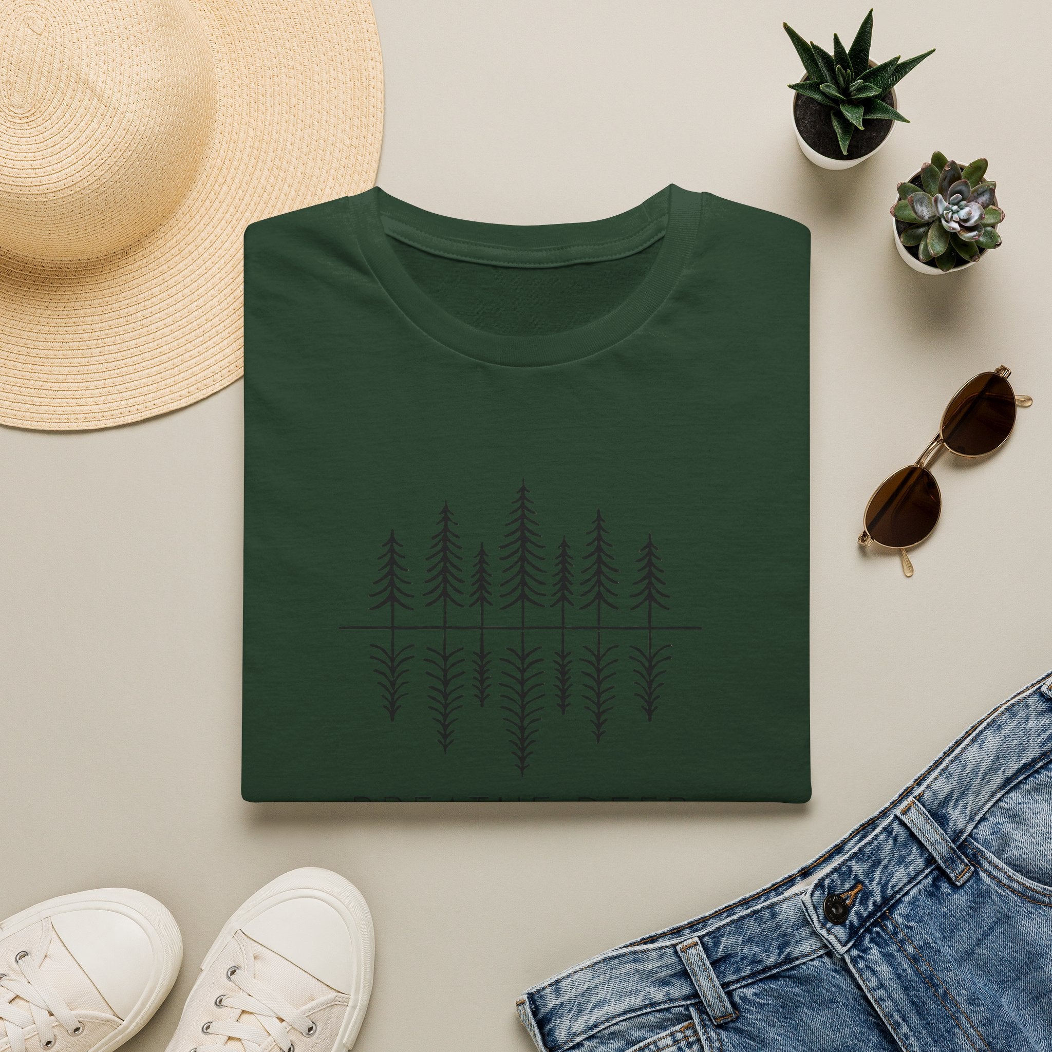 Night forest silhouettes T-Shirt