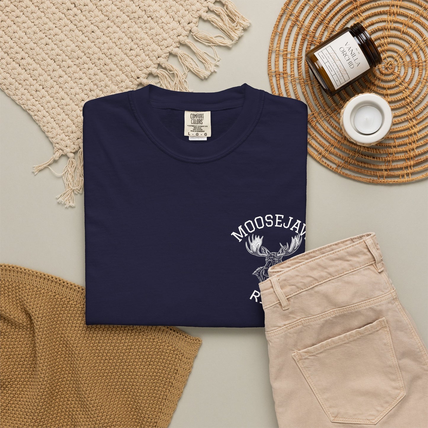 Moosejaw Ridge Graphic T-Shirt — Vintage Moose Head Tee