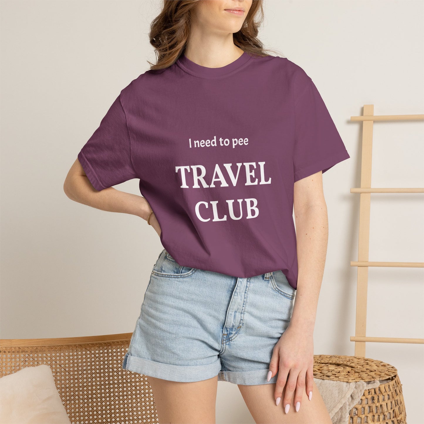 I Need to Pee Travel Club T-Shirt