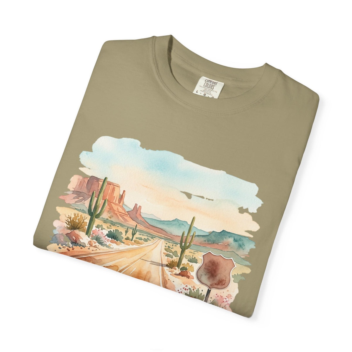 Scenic Highways Please! T-Shirt — Floral Travel Roadtrip Tee or