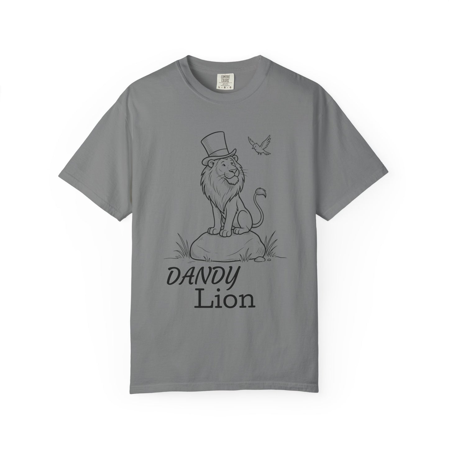 Dandy Lion T-Shirt — Vintage Top Hat Lion Graphic Tee