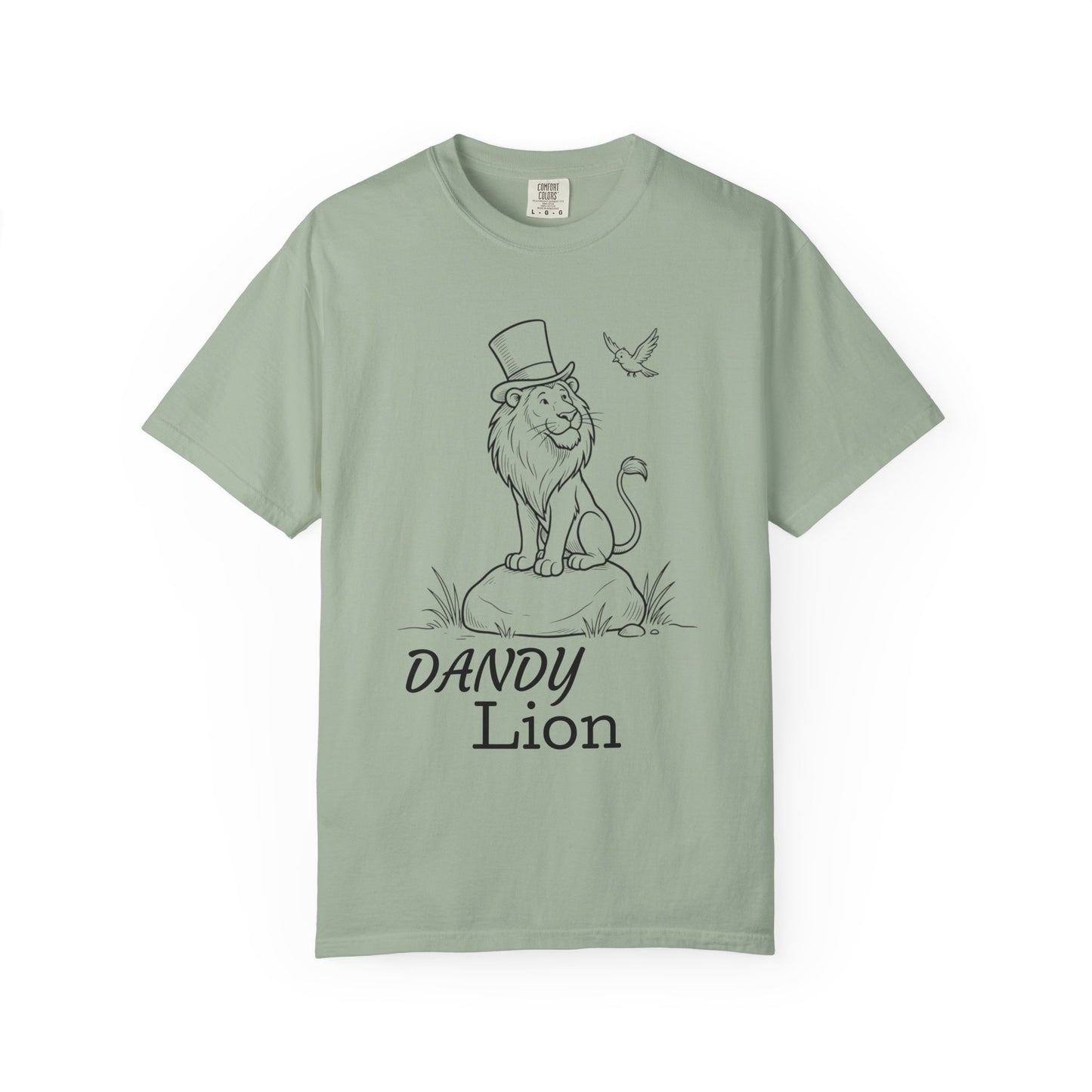 Dandy Lion T-Shirt — Vintage Top Hat Lion Graphic Tee