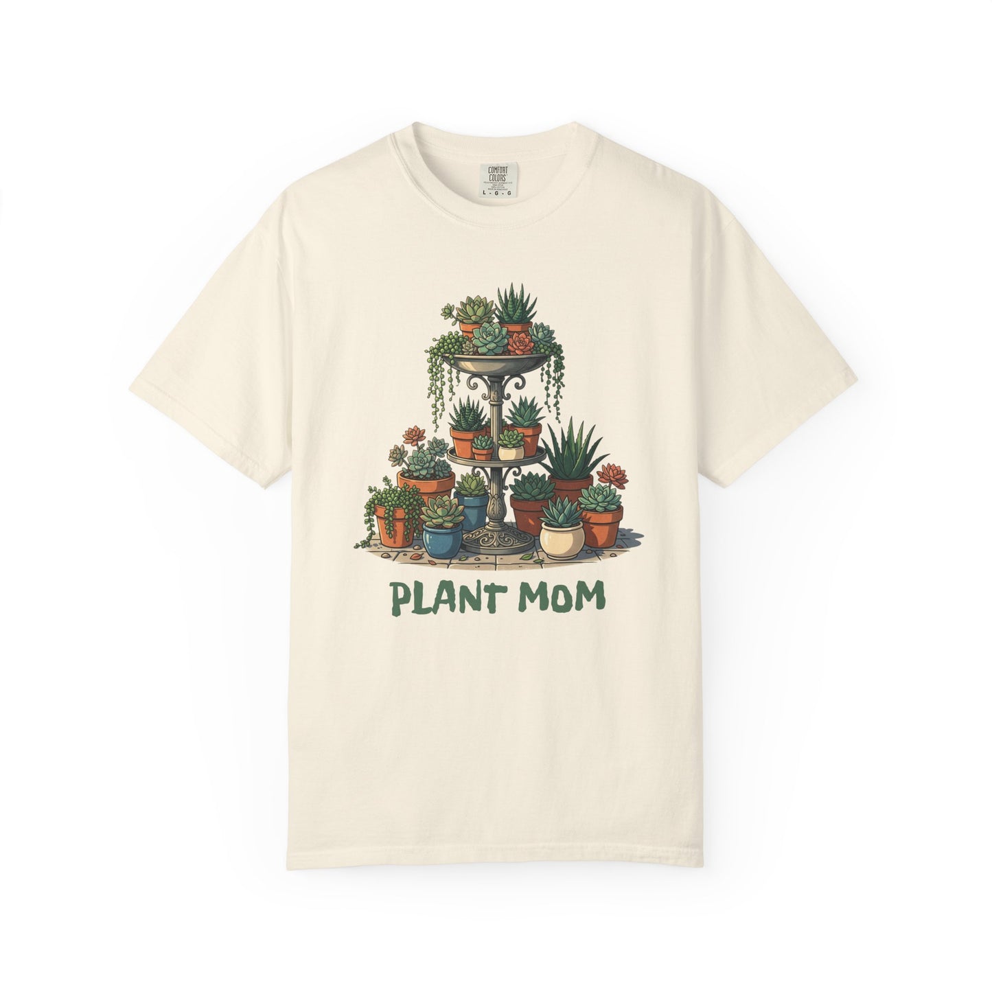 Plant Mom T-Shirt — Cute Potted Plants Graphic Tee