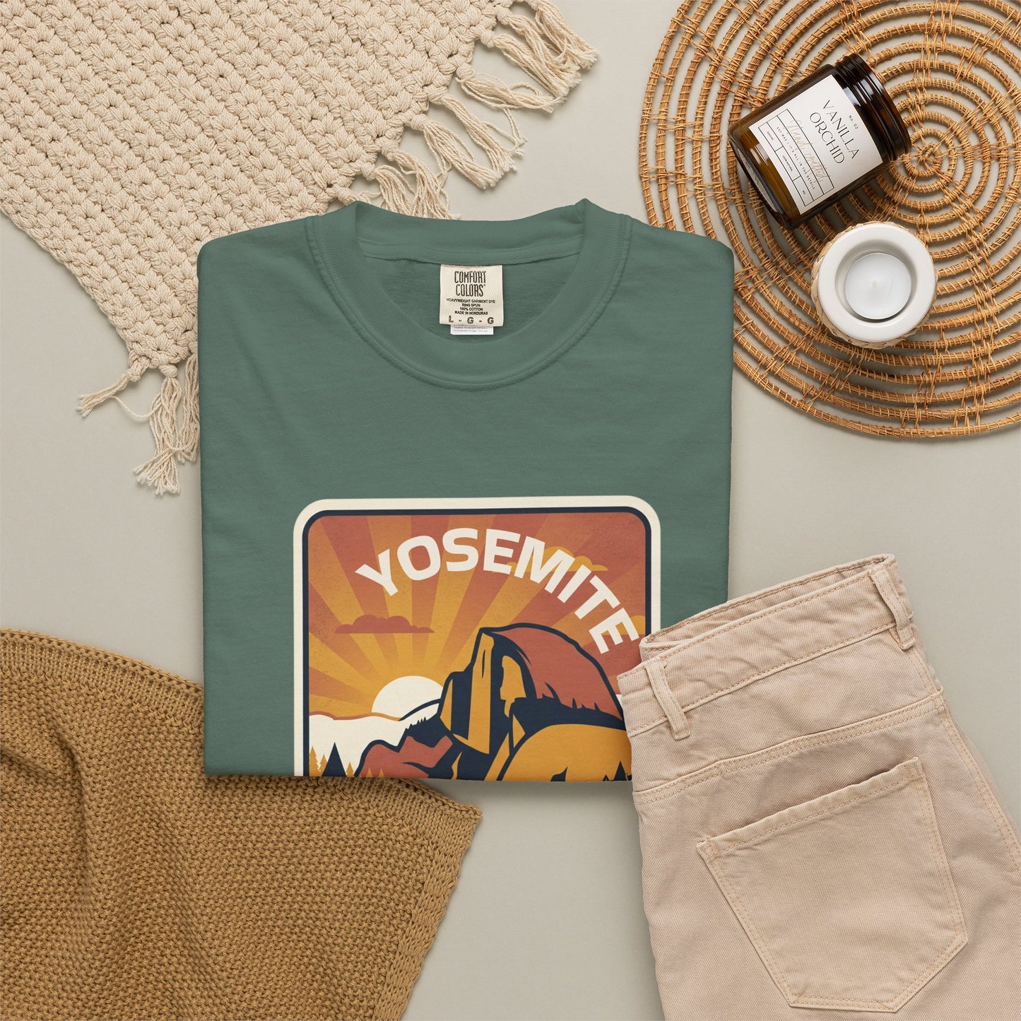 Yosemite Sunset Graphic T-Shirt