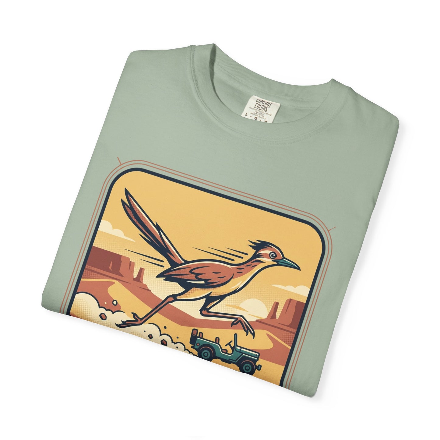 Desert Dash T-Shirt — Roadrunner Retro Graphic Tee