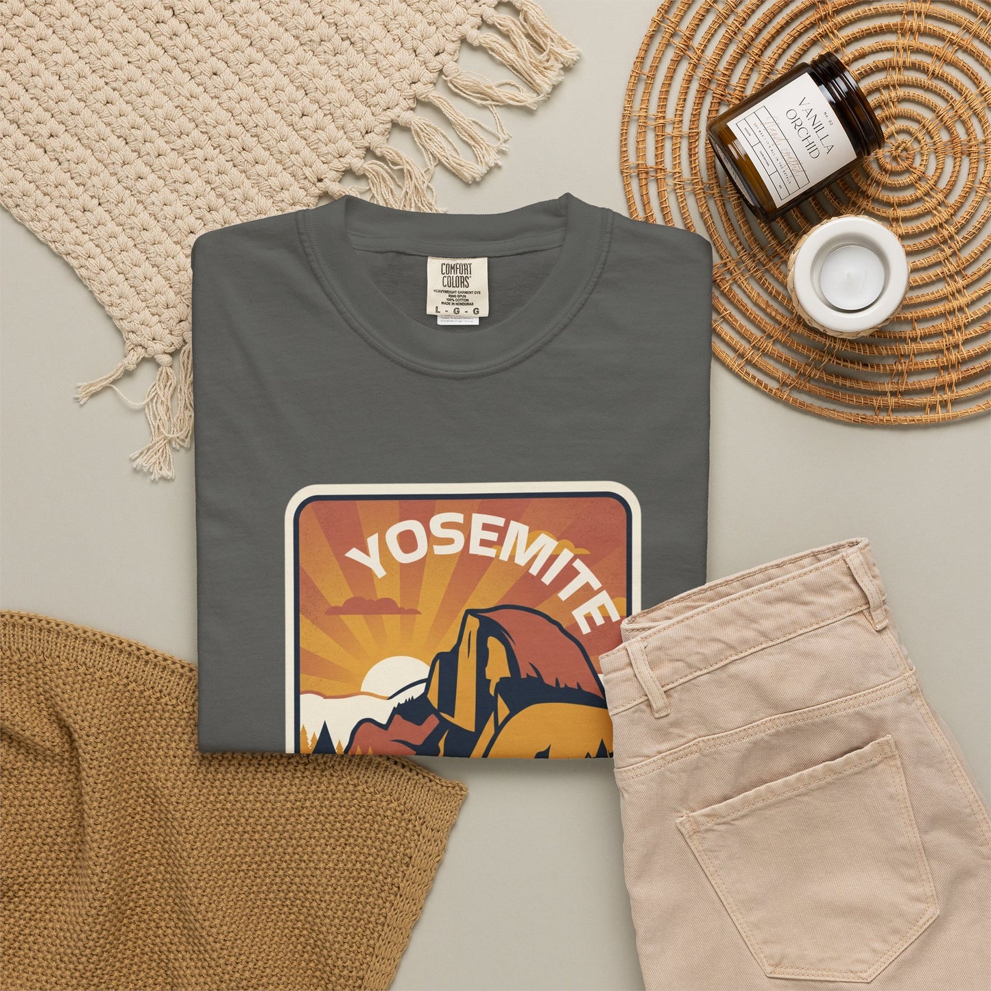 Yosemite Sunset Graphic T-Shirt