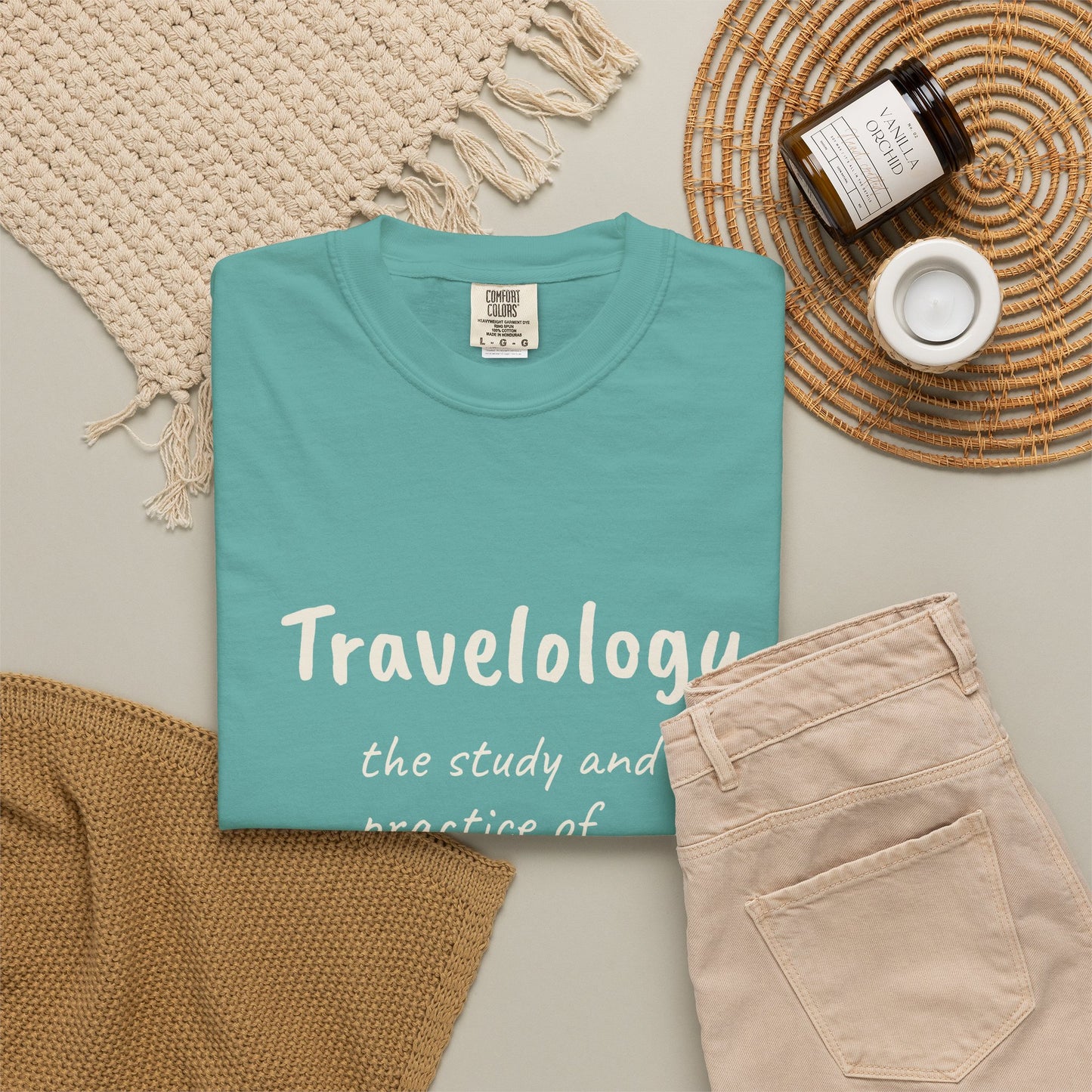 Travelology T-Shirt — "the study and practice of going places" Travel Tee