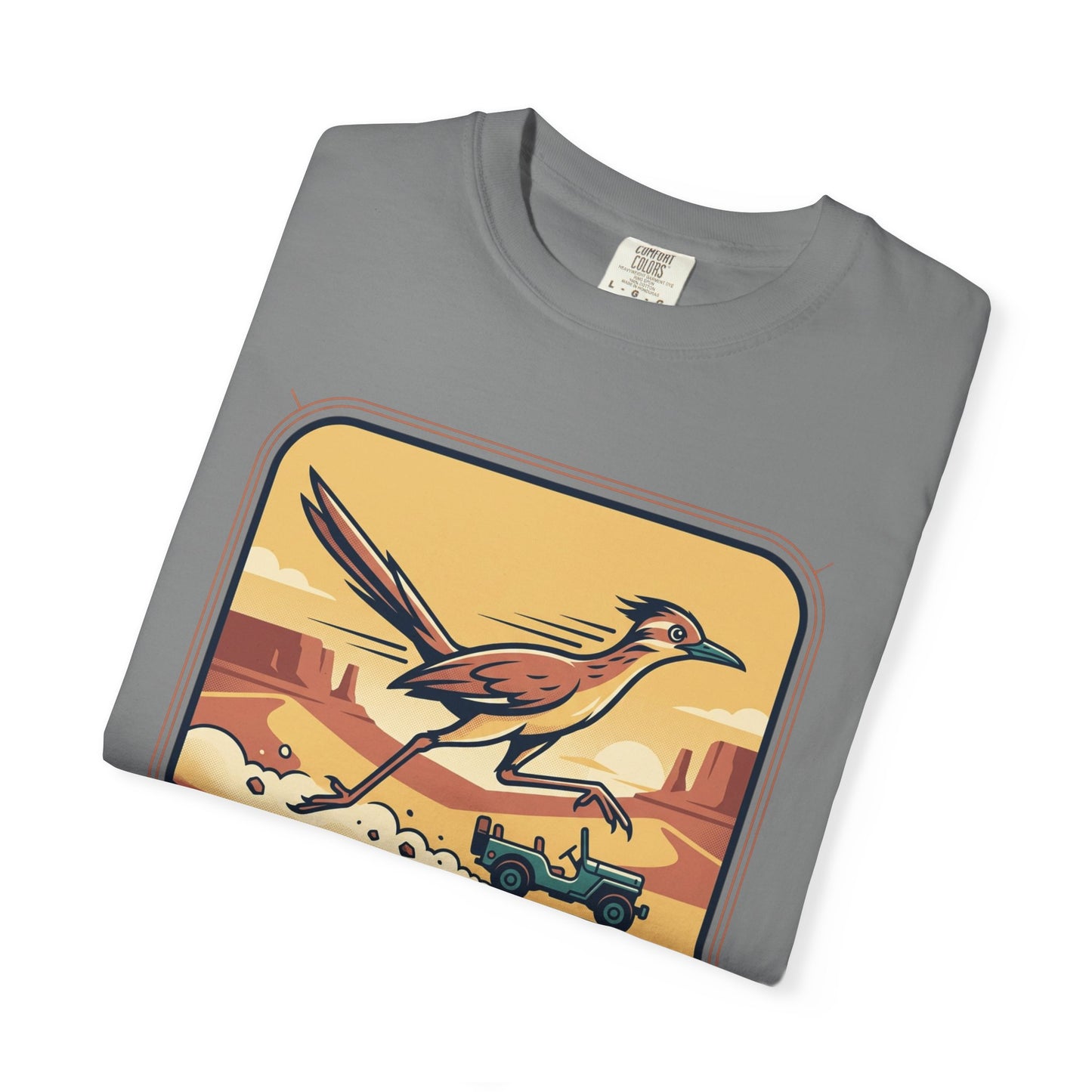 Desert Dash T-Shirt — Roadrunner Retro Graphic Tee