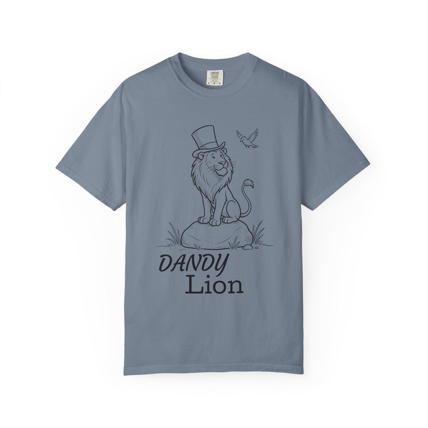 Dandy Lion T-Shirt — Vintage Top Hat Lion Graphic Tee