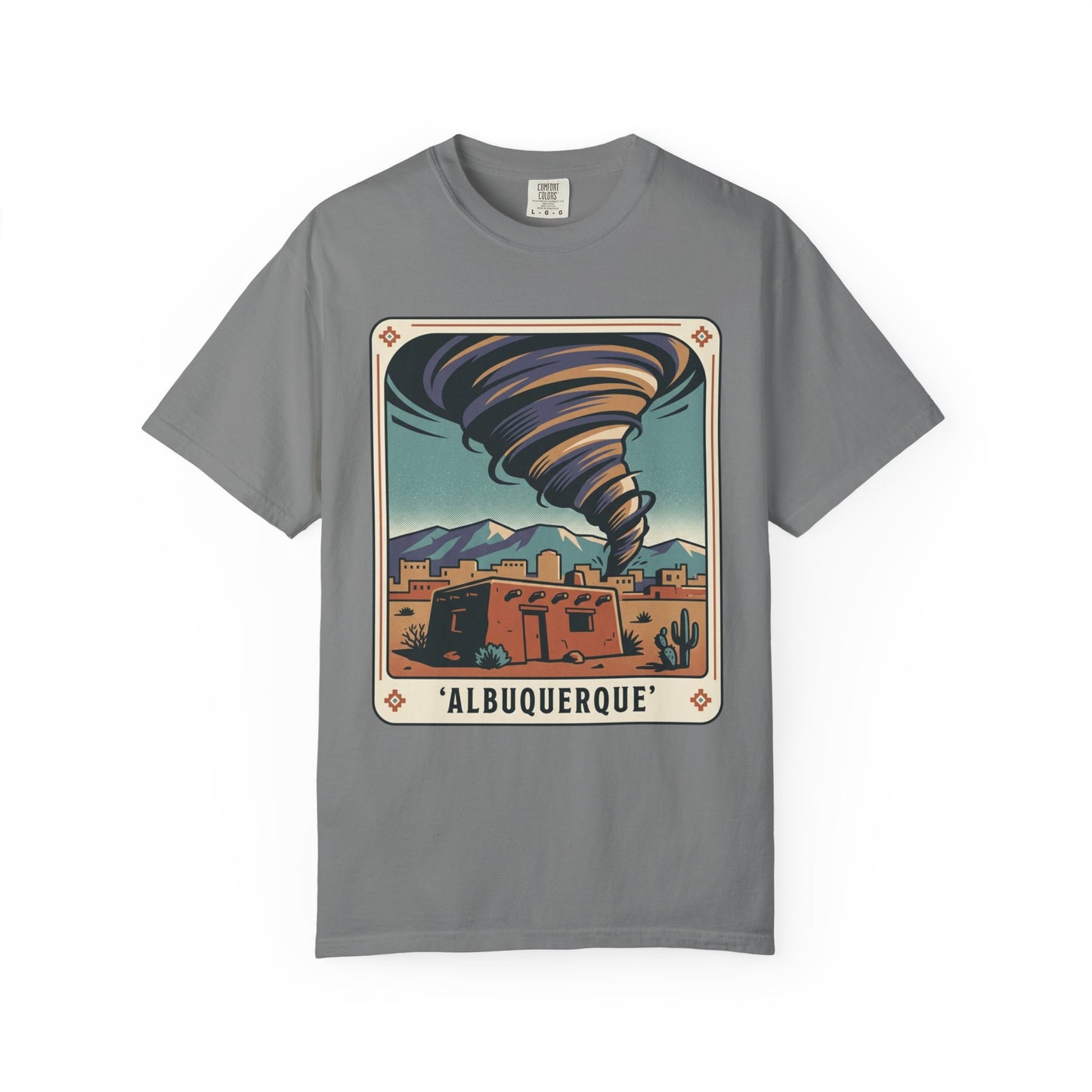 Albuquerque Vintage Tornado Graphic T-Shirt