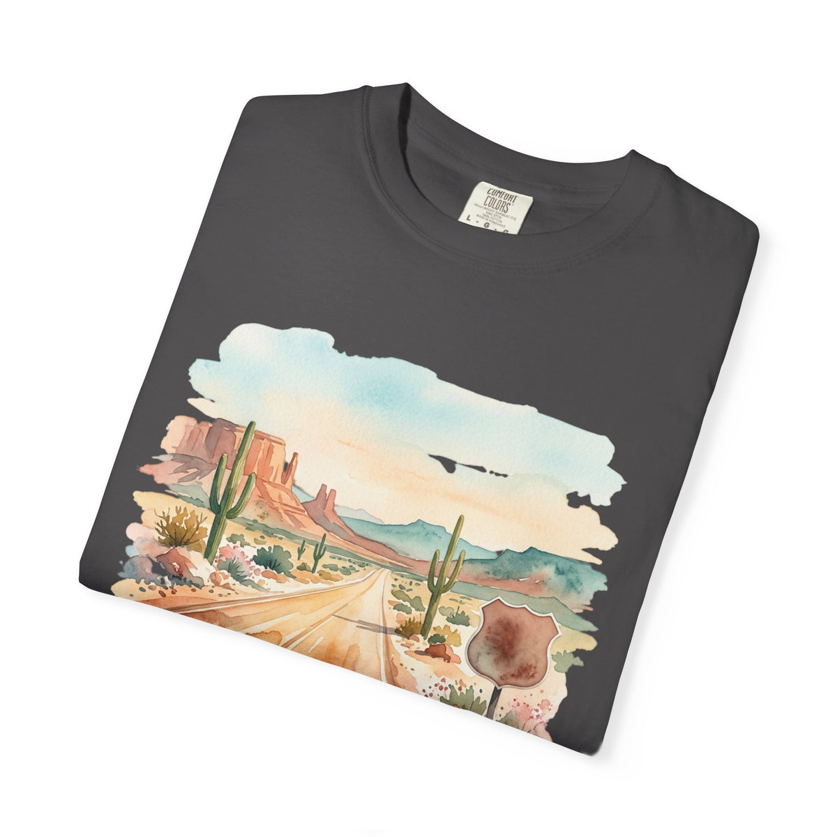 Scenic Highways Please! T-Shirt — Floral Travel Roadtrip Tee or