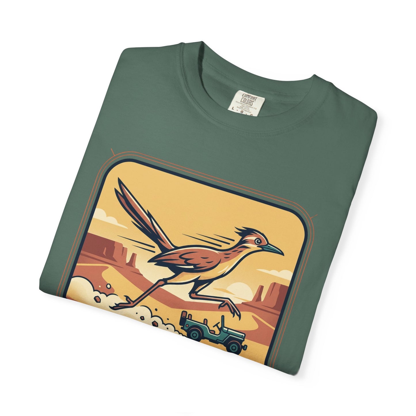 Desert Dash T-Shirt — Roadrunner Retro Graphic Tee