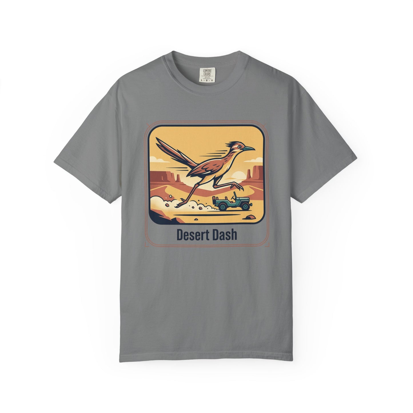 Desert Dash T-Shirt — Roadrunner Retro Graphic Tee