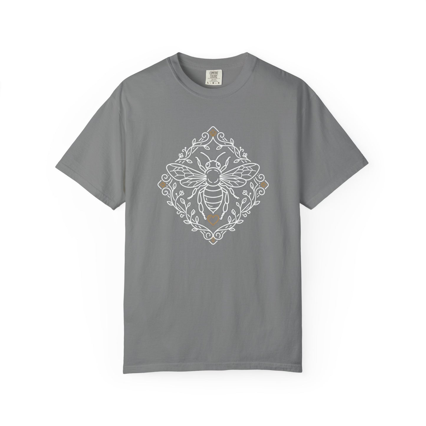 Bee Botanical T-Shirt — Vintage Floral Bee Graphic Tee