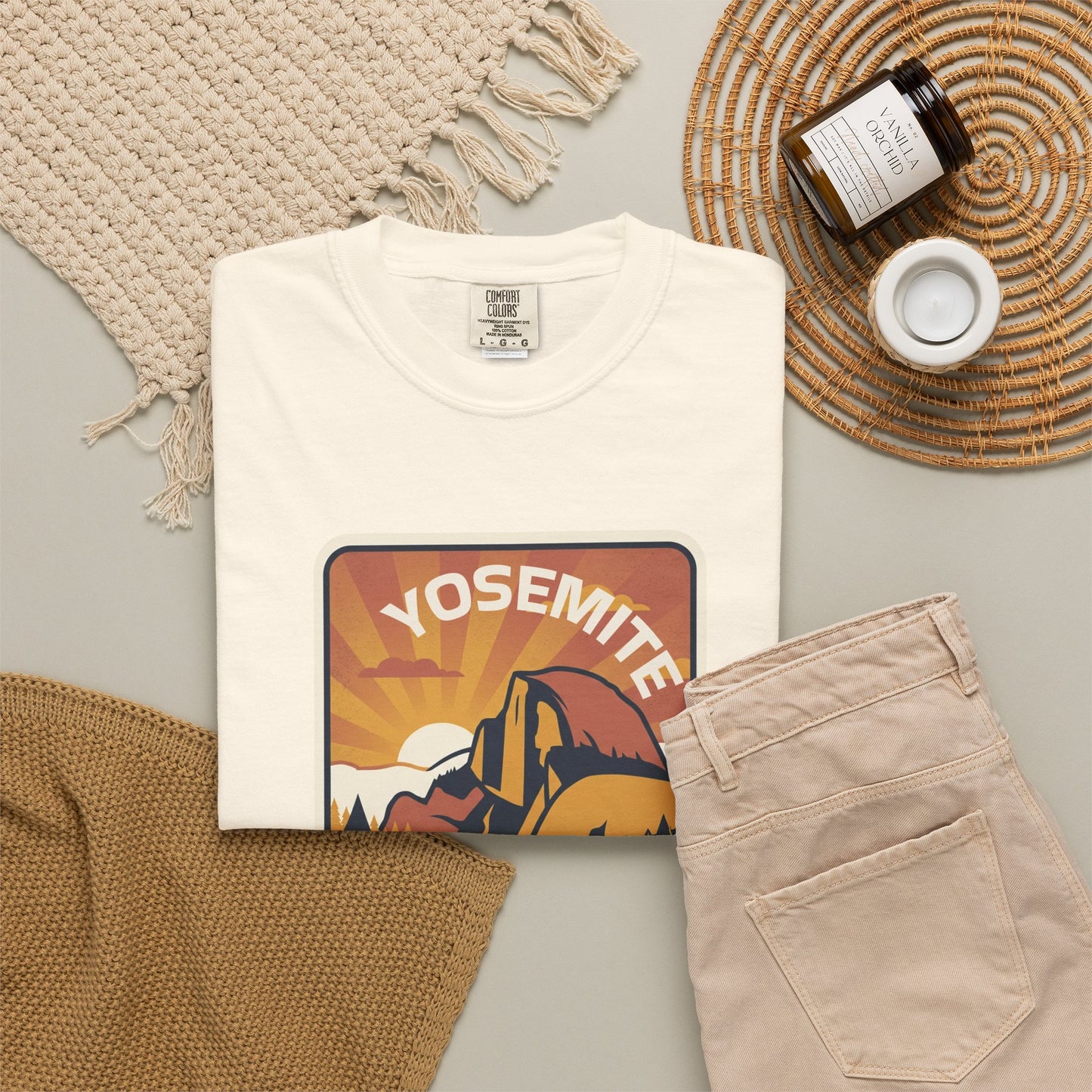 Yosemite Sunset Graphic T-Shirt