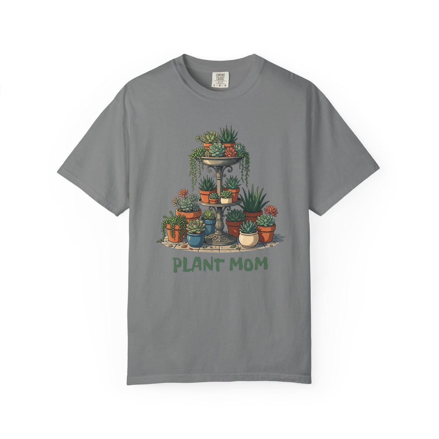 Plant Mom T-Shirt — Cute Potted Plants Graphic Tee