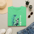 Climber Scaling Cliff T-Shirt