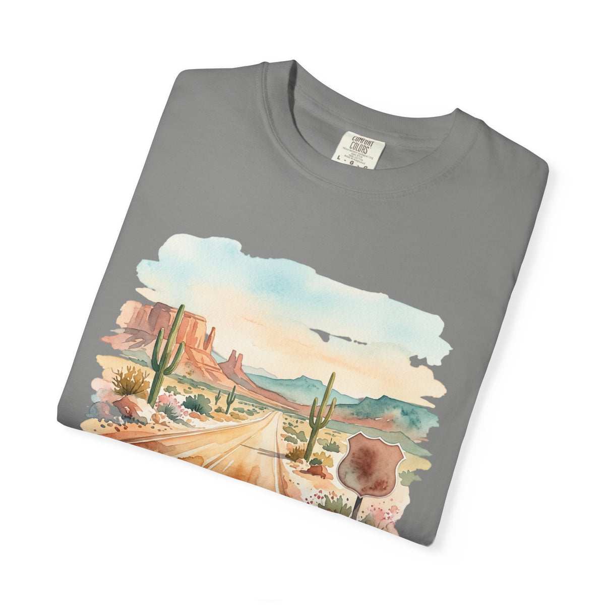 Scenic Highways Please! T-Shirt — Floral Travel Roadtrip Tee or