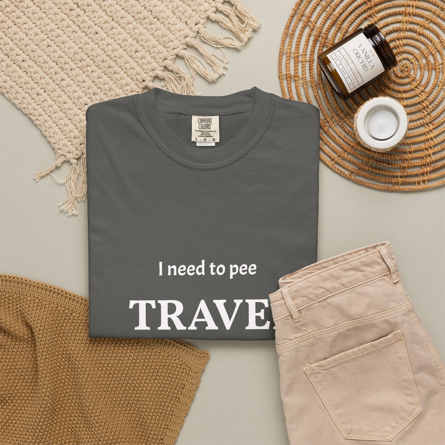 I Need to Pee Travel Club T-Shirt