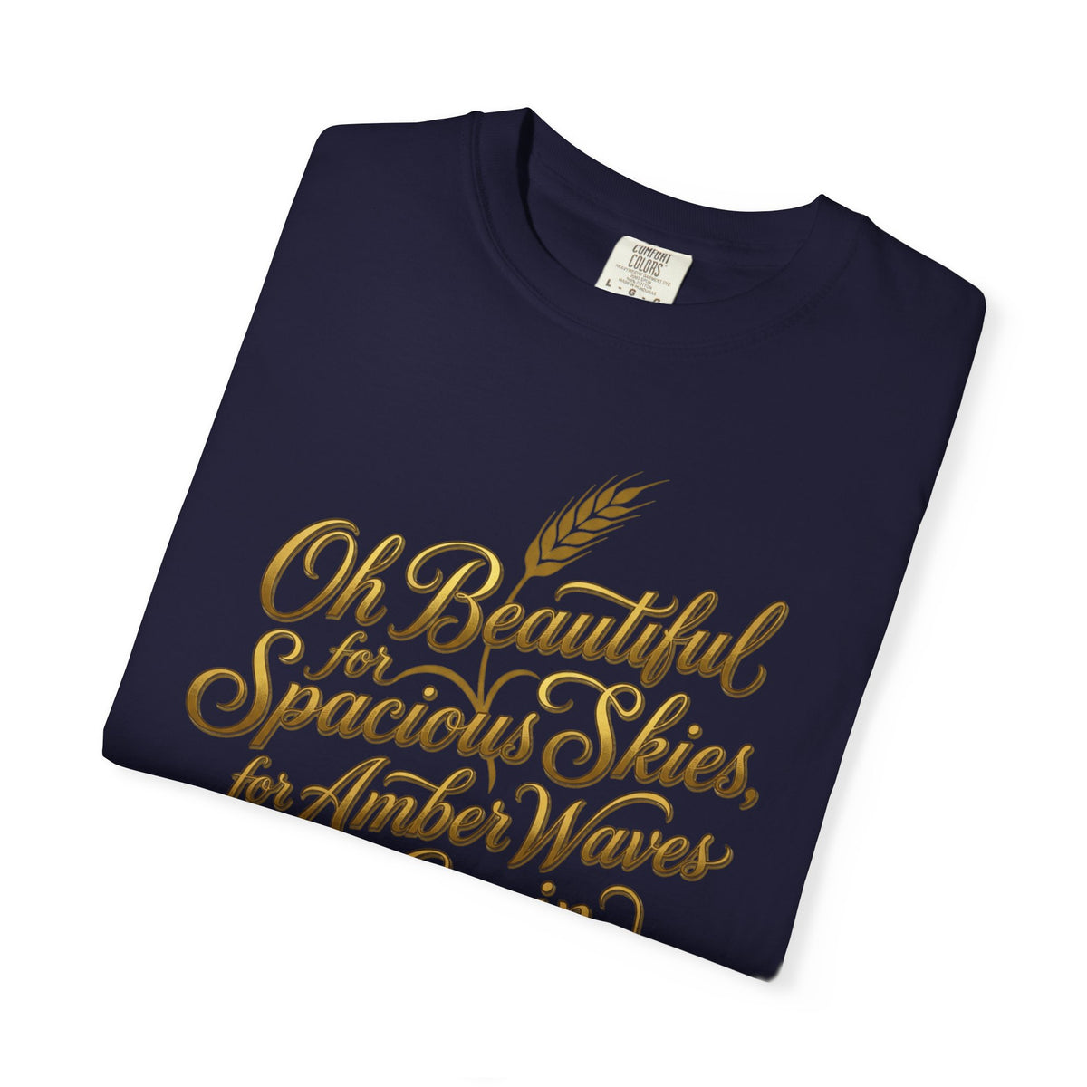 Oh Beautiful For Spacious Skies T-Shirt — Vintage Patriotic Americana Tee