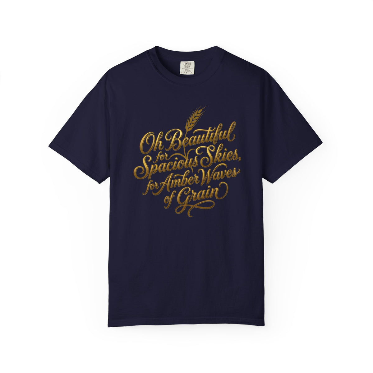 Oh Beautiful For Spacious Skies T-Shirt — Vintage Patriotic Americana Tee