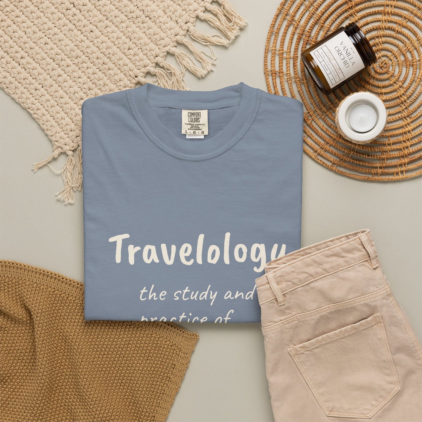 Travelology T-Shirt — "the study and practice of going places" Travel Tee