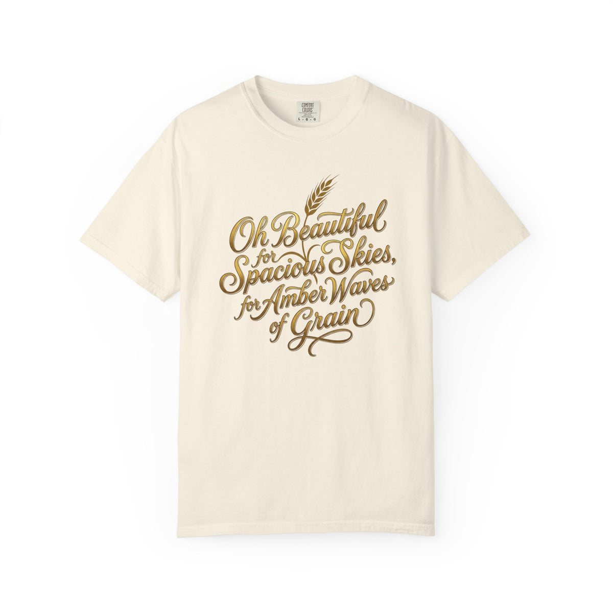 Oh Beautiful For Spacious Skies T-Shirt — Vintage Patriotic Americana Tee