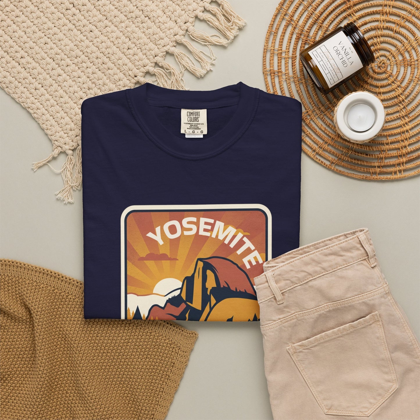Yosemite Sunset Graphic T-Shirt