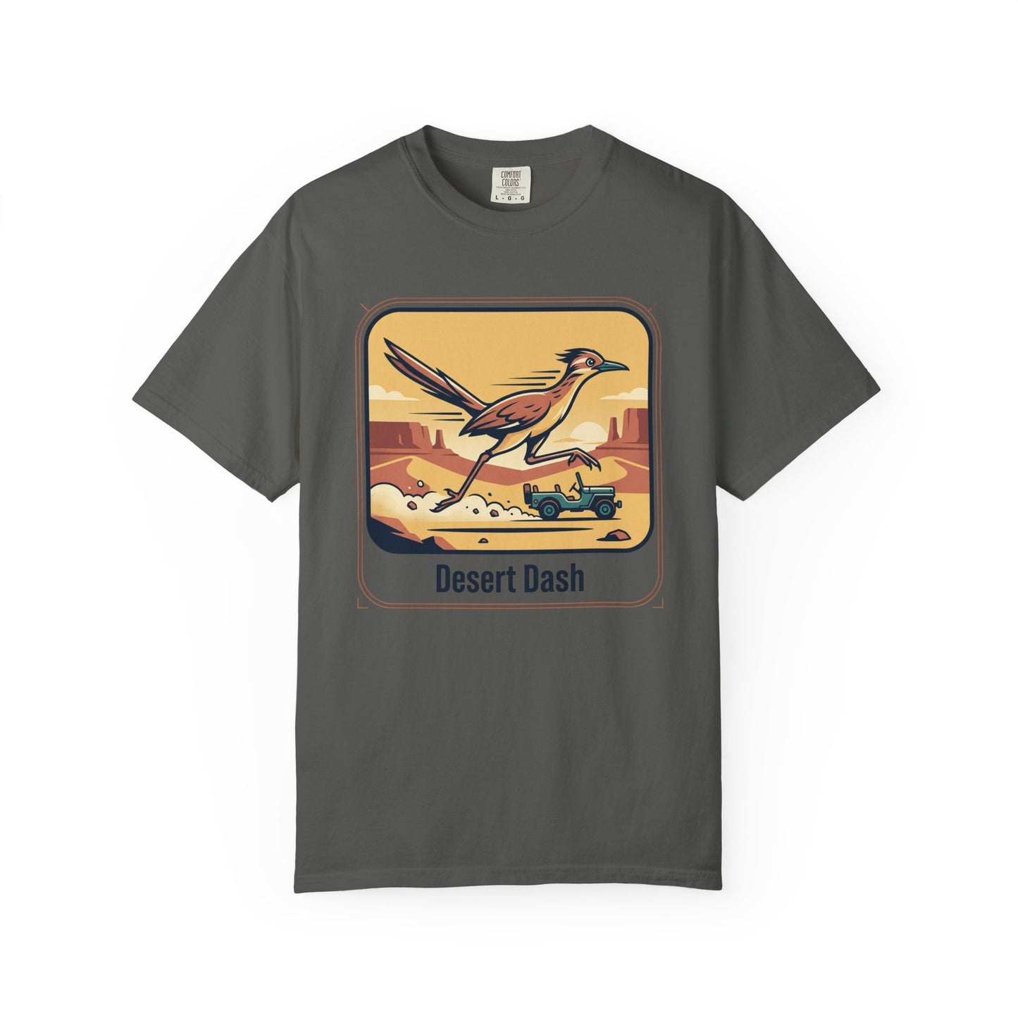 Desert Dash T-Shirt — Roadrunner Retro Graphic Tee