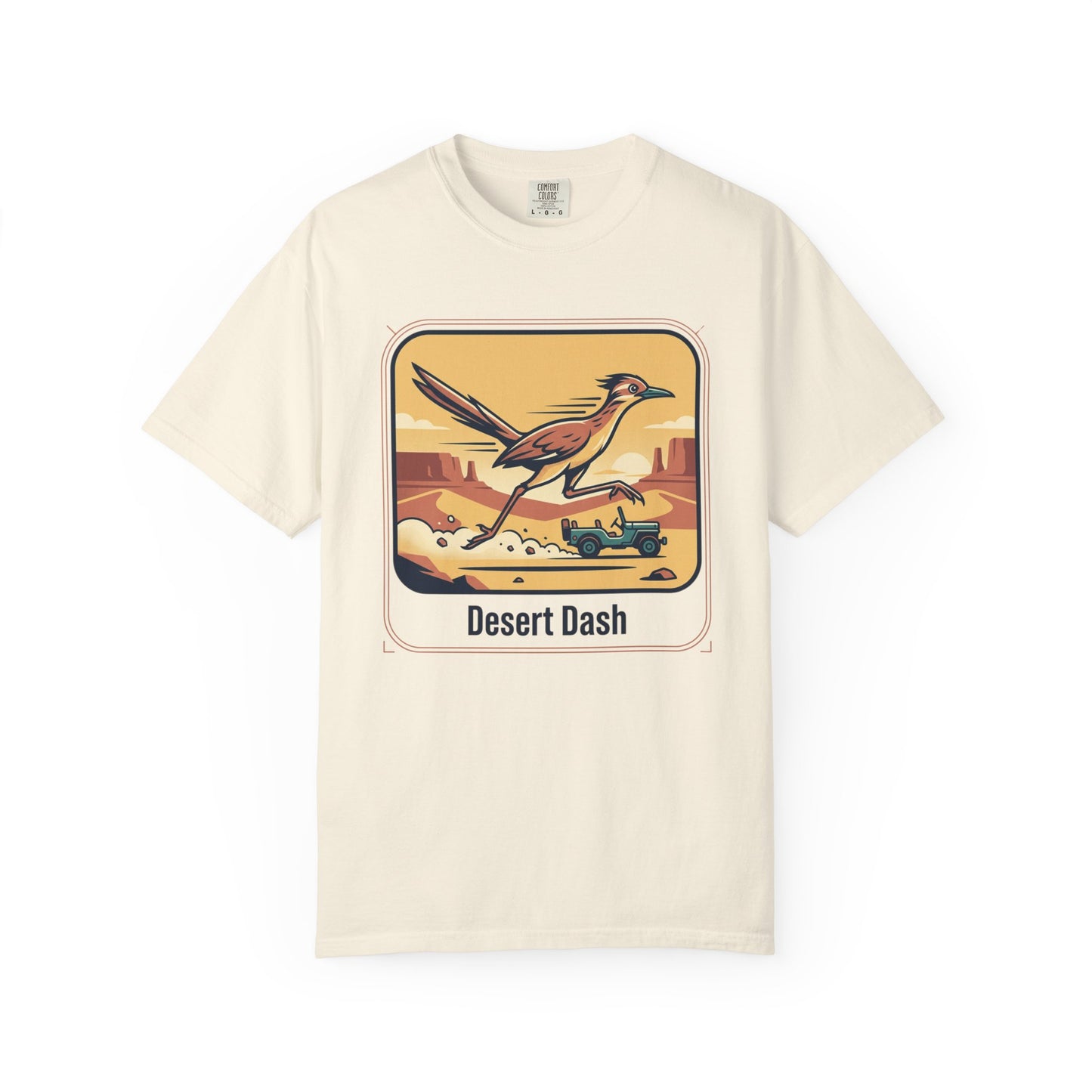 Desert Dash T-Shirt — Roadrunner Retro Graphic Tee