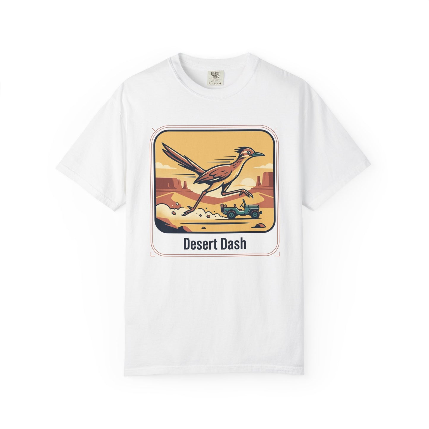 Desert Dash T-Shirt — Roadrunner Retro Graphic Tee