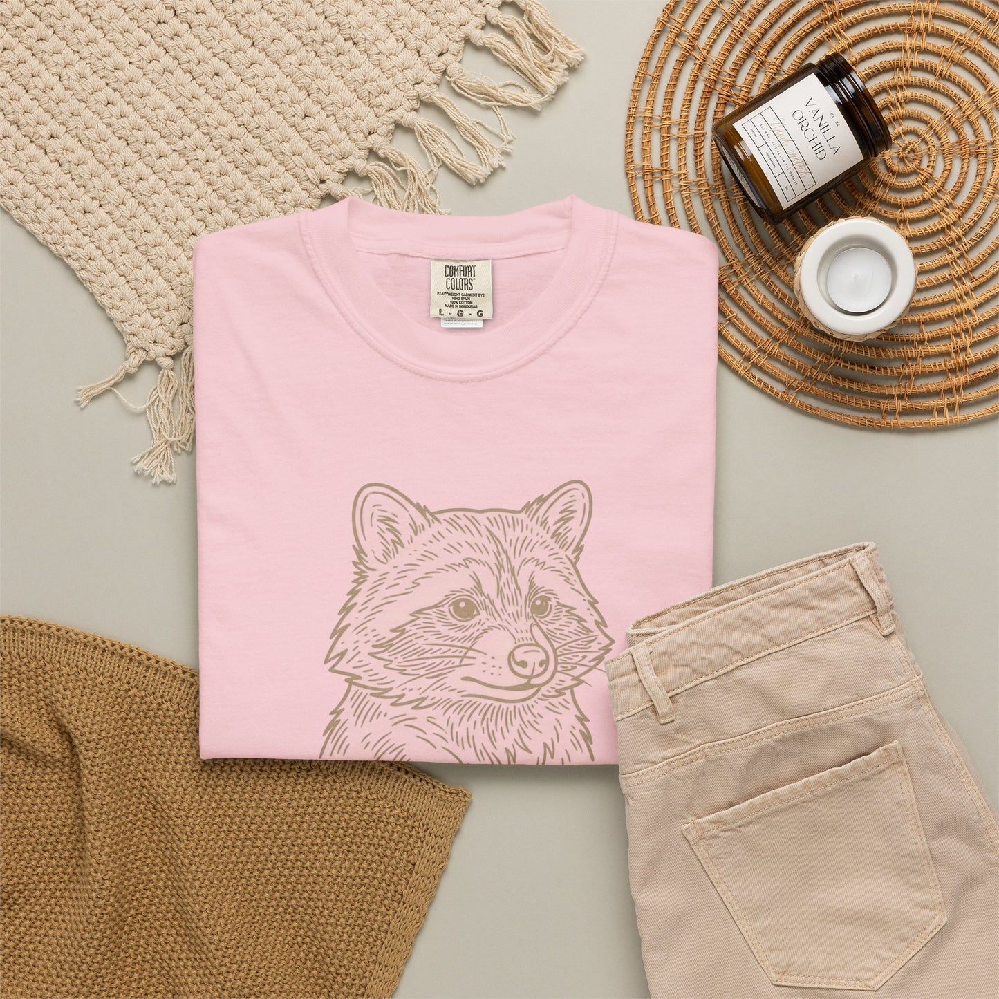 Tomfoolery Management T-Shirt — Raccoon Illustration Graphic Tee