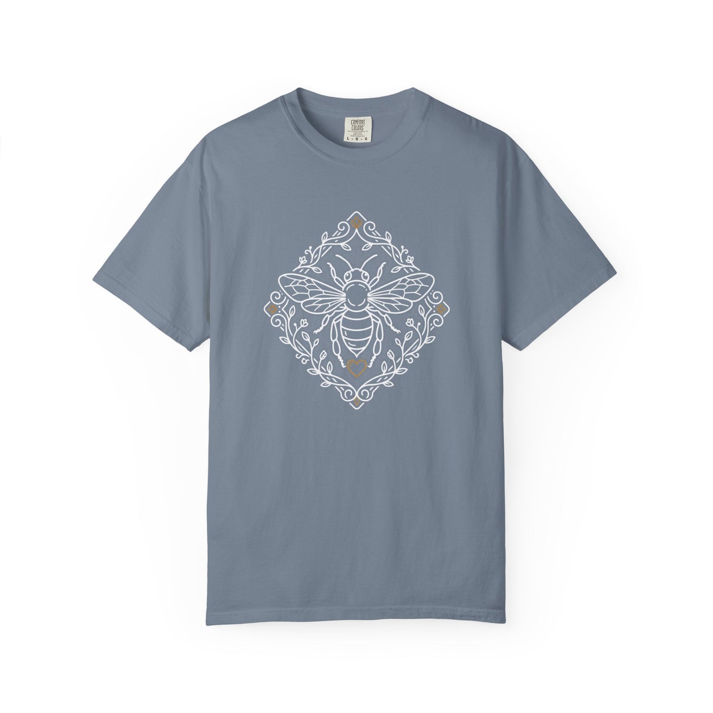 Bee Botanical T-Shirt — Vintage Floral Bee Graphic Tee