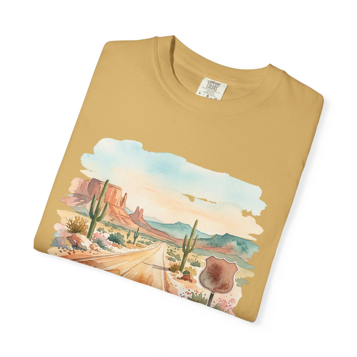 Scenic Highways Please! T-Shirt — Floral Travel Roadtrip Tee or