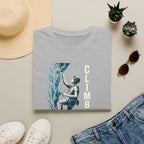 Climber Scaling Cliff T-Shirt
