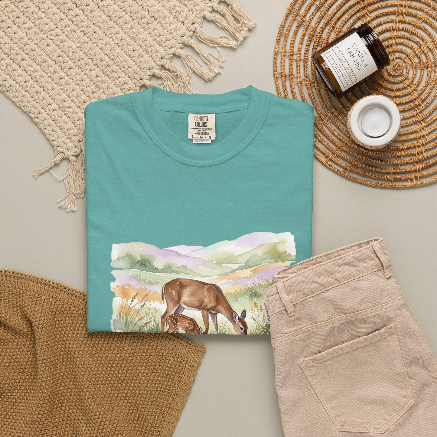 Deer Meadow Vintage-Style T-Shirt