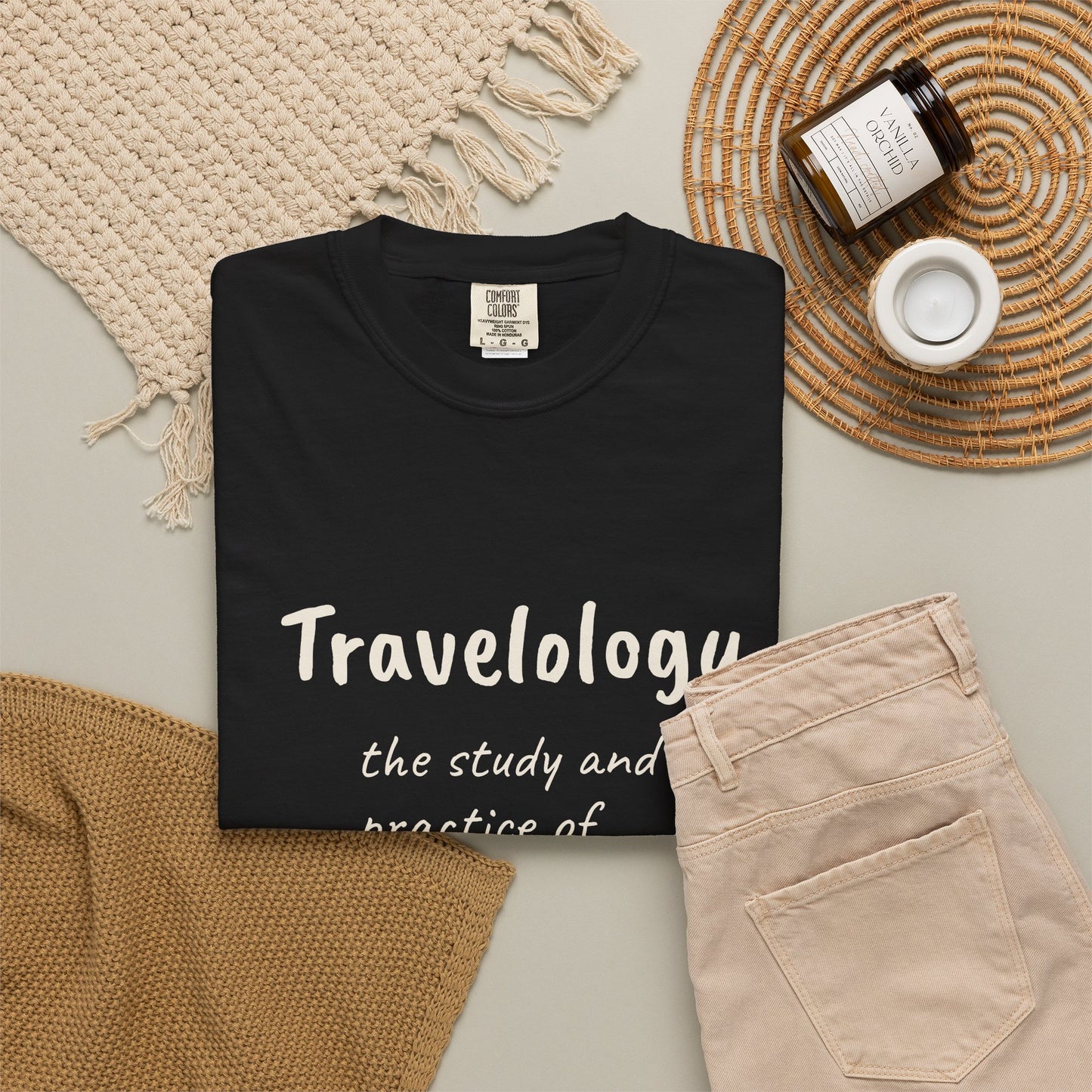 Travelology T-Shirt — "the study and practice of going places" Travel Tee