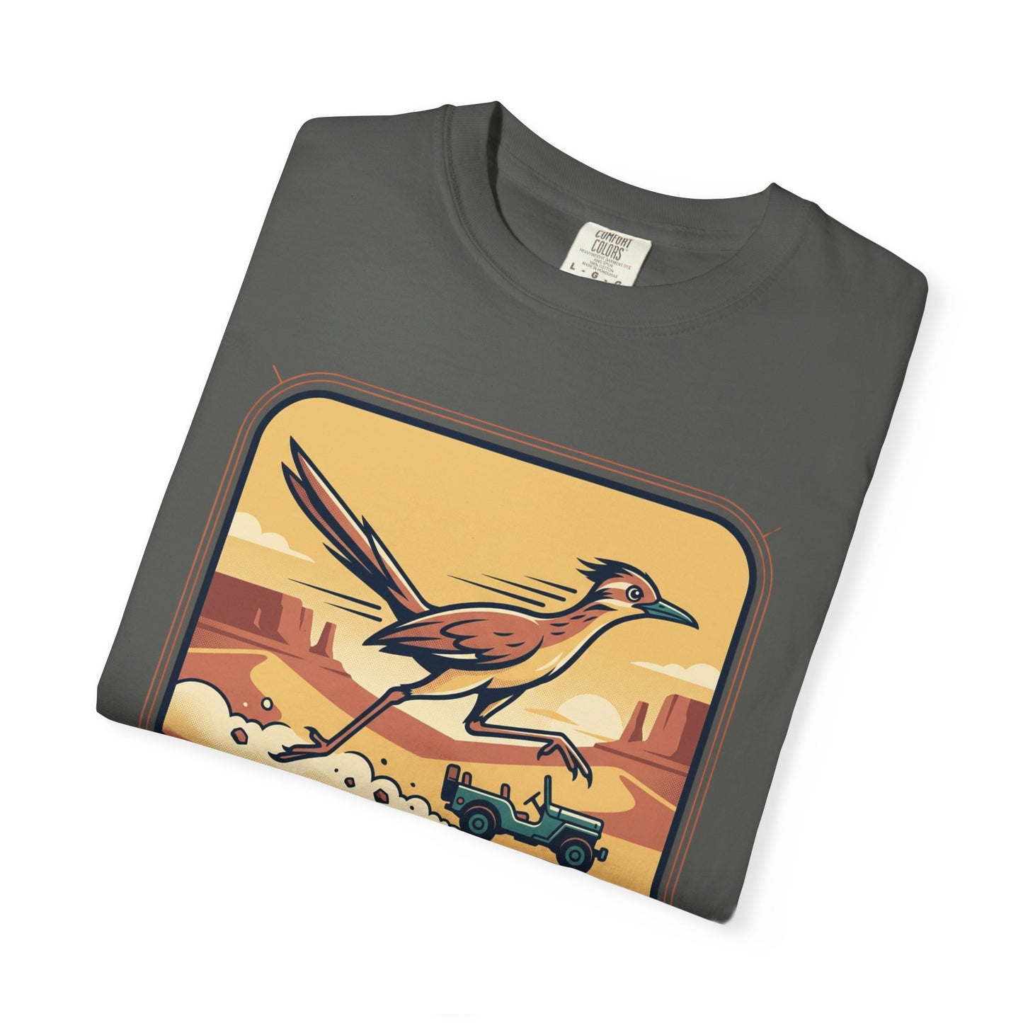 Desert Dash T-Shirt — Roadrunner Retro Graphic Tee