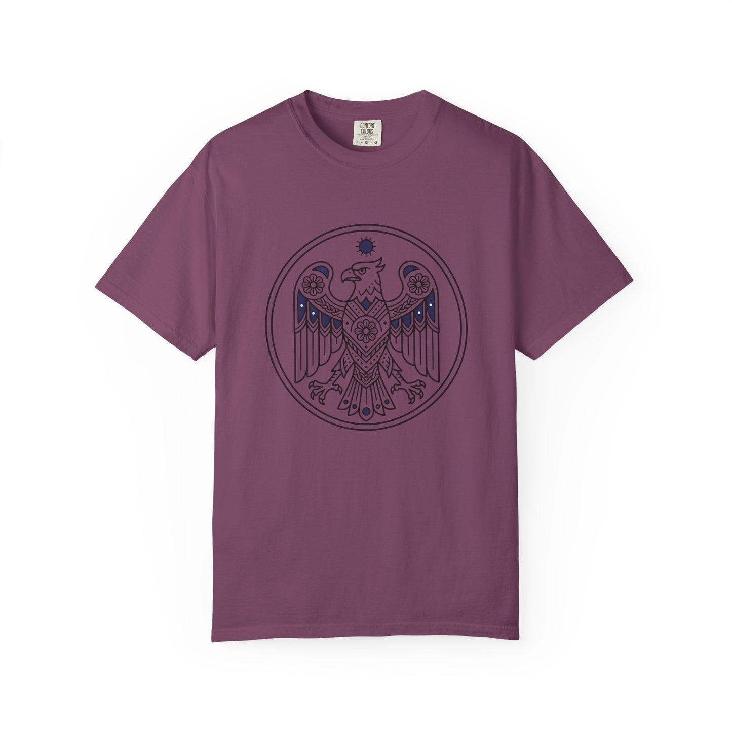 Eagle Mandala T-Shirt — Vintage Sacred Geometry Graphic Tee