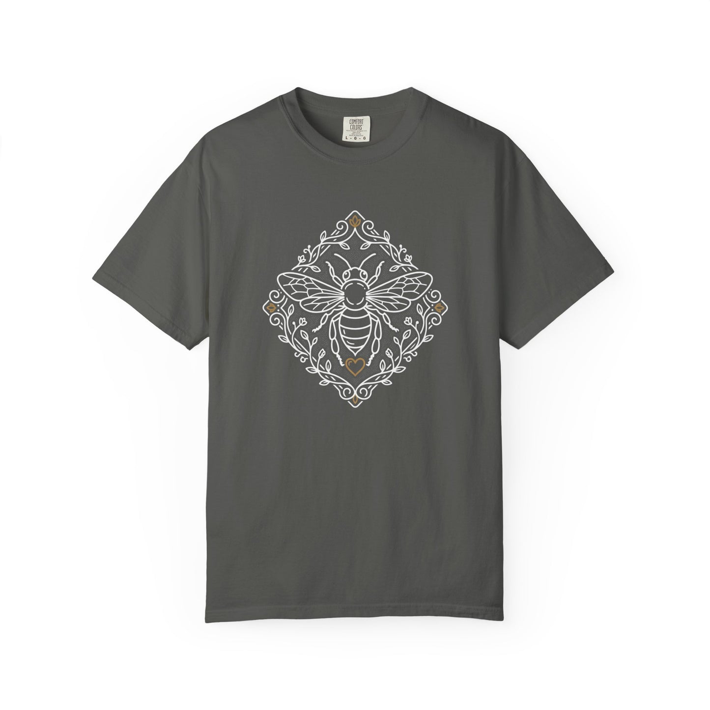 Bee Botanical T-Shirt — Vintage Floral Bee Graphic Tee