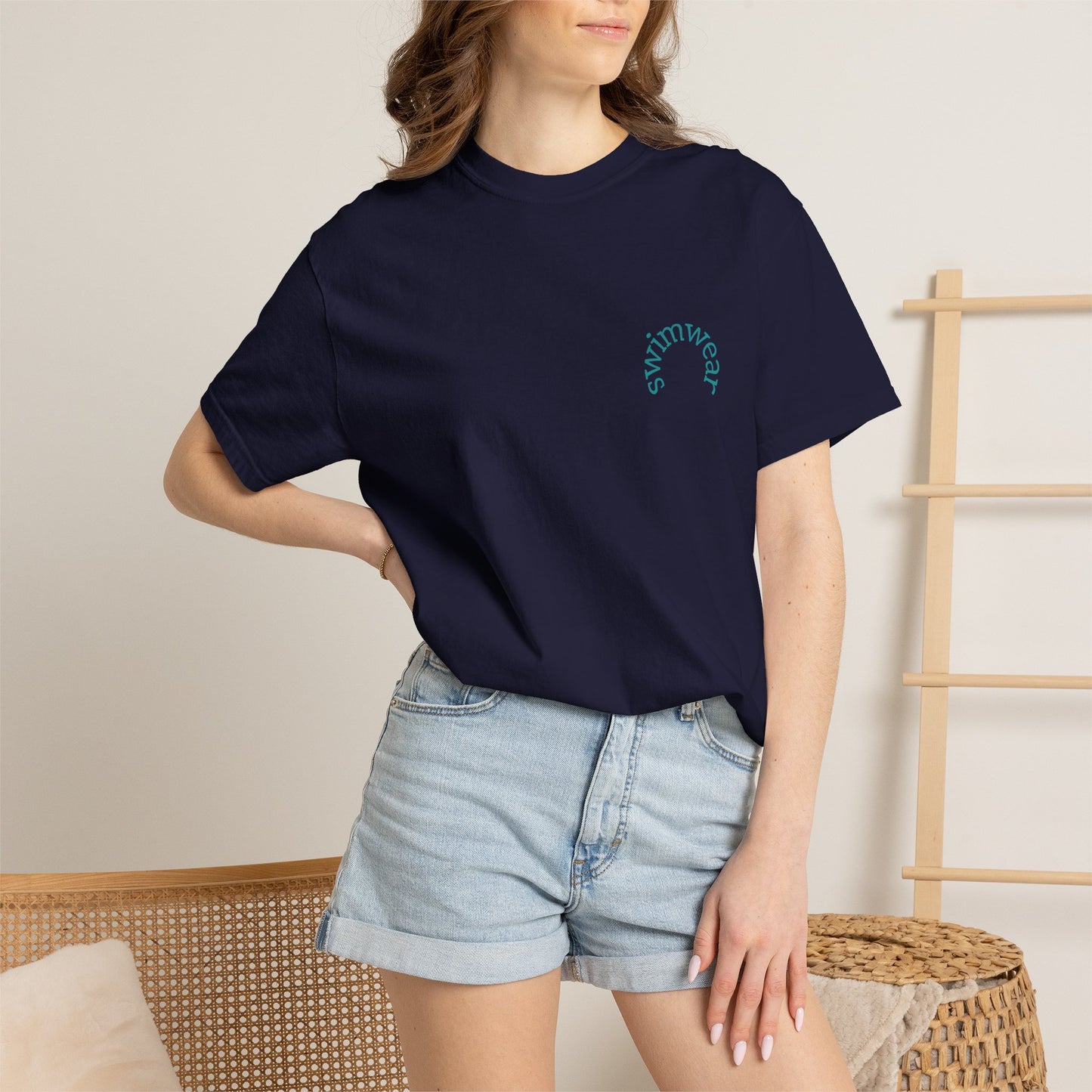 Explore & Dive T-Shirt — 'Swimmules Across America' Retro Swim Graphic Tee